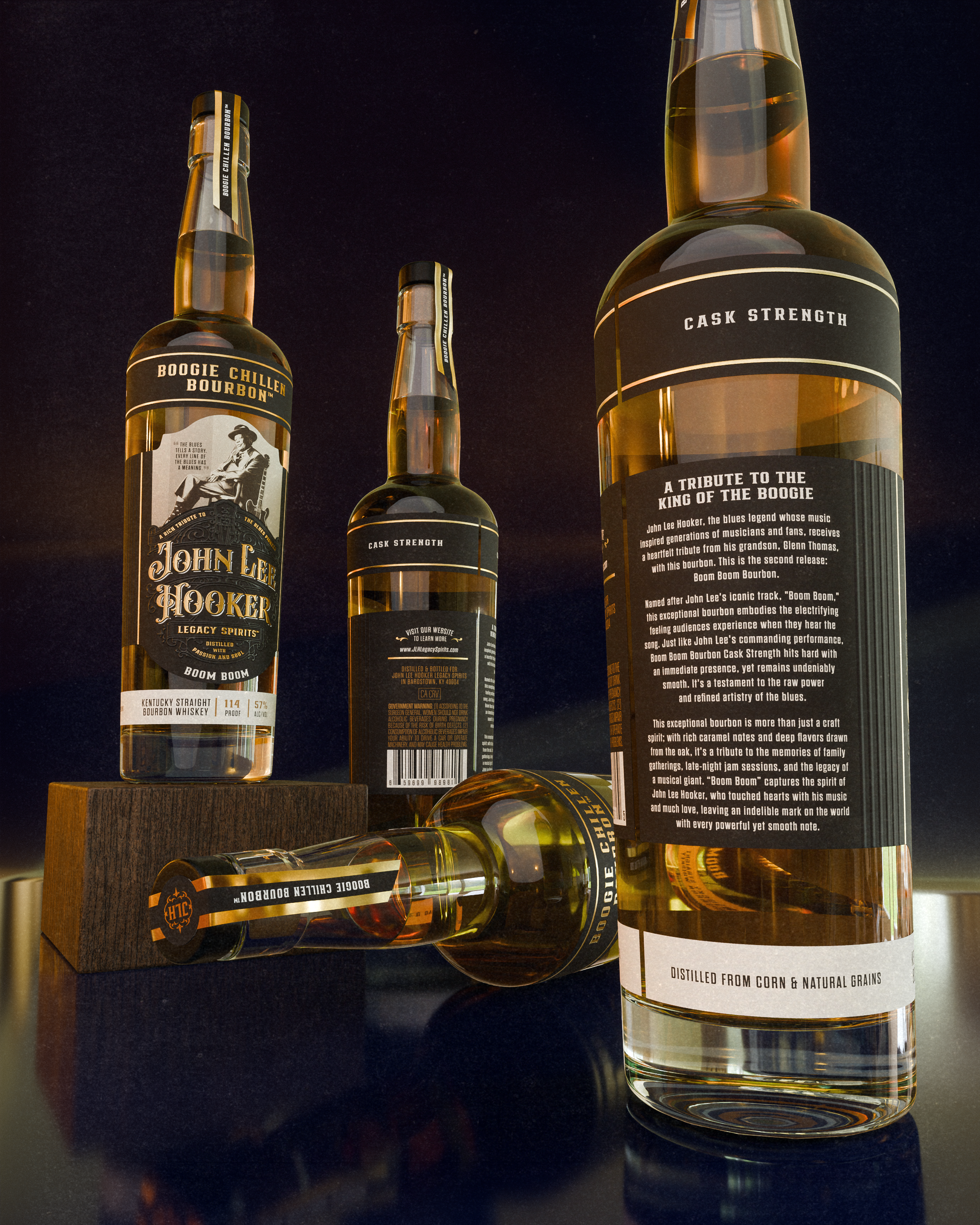 Boogie Chillen Bourbon - Boom Boom Cask Strength 109.8 Proof