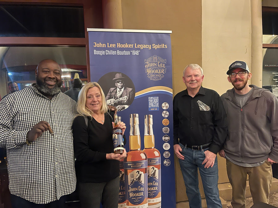 John Lee Hooker Legacy Spirits bourbon bottle