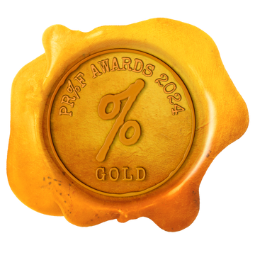 Editable award recognition 12 badge